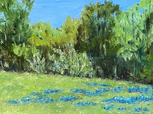 Spring in the Clearing

9" x 12" - Oil on Cotton
Available